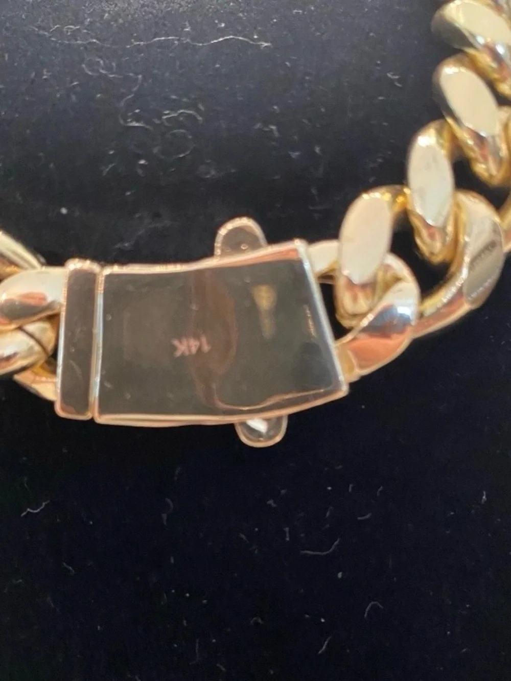 Big Boy 10” Gold Cuban Link Bracelet in 14mm 14k Gold Plated